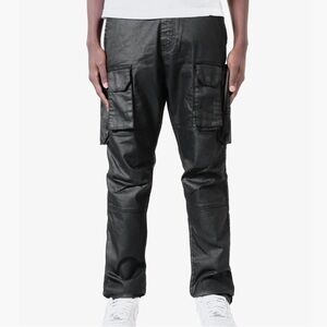 Copper Rivet Black Cargo Jeans